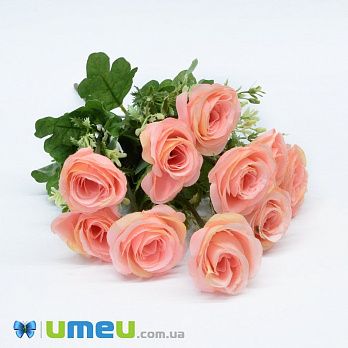 Букет роз, 44 см, Коралловый (DIF-044705)