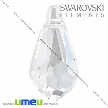 [Архів] Підвіска Swarovski 6000 Crystal, 18х9 мм, Крапля (POD-005476)