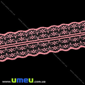 Мереживо тонке, 45 мм, Коралове (LEN-020678)