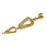 /p58453-zastyezhka-44x10-mm-latun-s-pokritiem-18-kt/