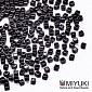Бісер японський Miyuki Cubes SB18-401, 1,8 мм, Чорний (BIS-051227)