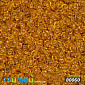 Бісер чеський №108/80060, Помаранчевий, Прозорий, 10/0 (BIS-003719)