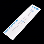 Голка для бісеру роздвоєна з нержавіючої сталі 100 мм (UPK-051181)