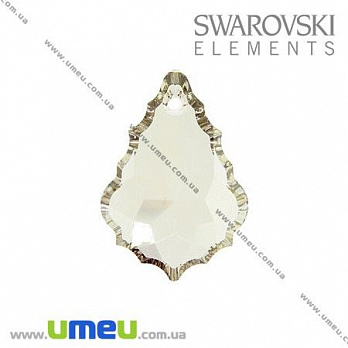 [Архів] Підвіска Swarovski 6091 Silver Shade, 28х19 мм, Крапля (POD-005619)