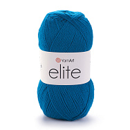 Пряжа YarnArt Elite 100 г, 300 м, Морська хвиля 843 (YAR-029636)