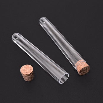 Колба пластикова для зберігання, 11х1,5 см (INS-051116)
