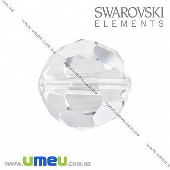 [Архів] Намистина Swarovski 5000 Crystal, 8 мм, Гранована кругла (BUS-005336)