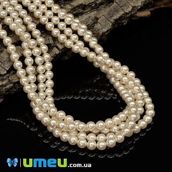 [Архів] Намистина Swarovski 5810 Creamrose Pearl 621, 6 мм (BUS-041412)
