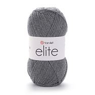 Пряжа YarnArt Elite 100 г, 300 м, Сіра 29 (YAR-025388)