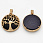 /p54365-podveska-met-derevo-s-kabosh-iz-sint-kamnya-avantyurin-siniy-zoloto-31x28x8-mm/
