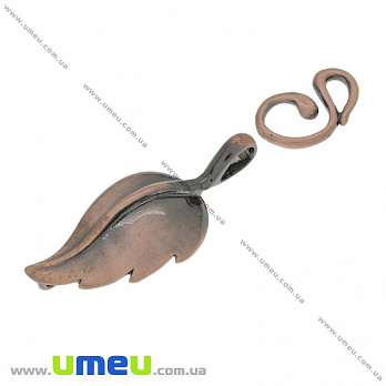 [Архів] Тогл Лист, Мідь, 32х13 мм (ZAM-025899)