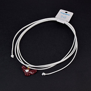 Підвіска Горлиця на шнурку, 30х17 мм (BUS-059008)