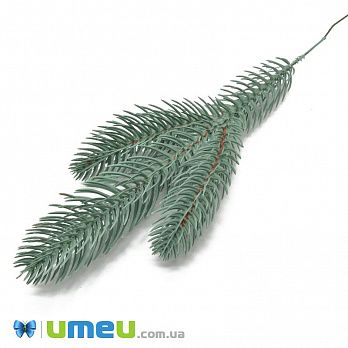 Ветка ели, Голубая, 20-22 см (DEC-039592)