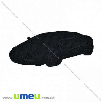 Термоаплікація Машина, 10х4 см, Чорна (APL-030006)