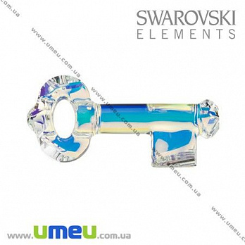 [Архів] Підвіска Swarovski 6919 Crystal AB, 30х14 мм, Ключ (POD-005615)