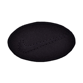 Термоаплікація Nike, 6х3,5 см, Чорна (APL-053337)