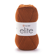 Пряжа YarnArt Elite 100 г, 300 м, Теракотова темна 847 (YAR-023279)