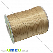 Атласна коса бейка, 15 мм, Бежева (LEN-010310)