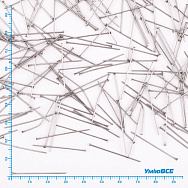 Гвоздики із нерж. сталі, 30 мм, Темне срібло (STL-056245)