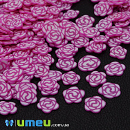 Слайси FIMO Квітка малинова, 6 мм (DIF-044241)