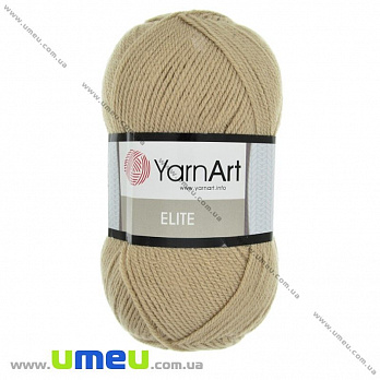Пряжа YarnArt Elite 100 г, 300 м, Бежева 822 (YAR-025379)