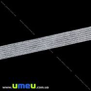 Стрічка ниткопрошивна (долевік), 15 мм, Біла (LEN-016126)