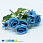 /p44803-buket-roz-s-romashkami-30-sm-goluboy/