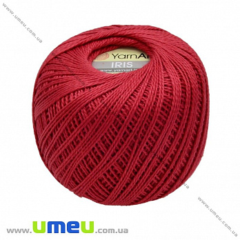 Пряжа YarnArt Iris 20 г, 138 м, Червона 916 (YAR-025018)
