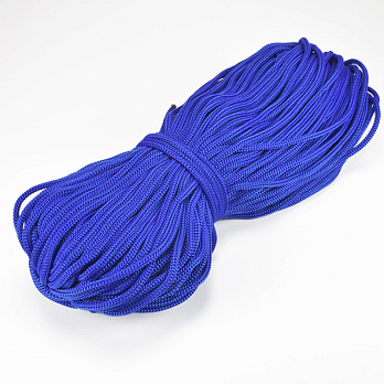 Шнур для макраме, 5 мм, Синій, Поліпропілен (LEN-036839)
