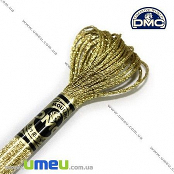 Муліне DMC Precious Metal E3821, Світле золото, Сяйво дорогоцінних металів (DMC-006340)