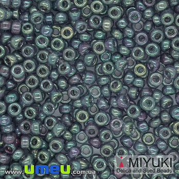 Бісер японський Miyuki круглий RR 11/0 №314, Синьо-зелений (BIS-036675)