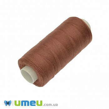 Нитка поліестерова KIWI №40/2, col.447, Цегляна, 366 м (MUL-046797)