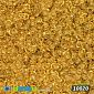 Бісер чеський 11/0, №10020, Бежевий світлий, Прозорий (BIS-044448)