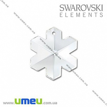 [Архів] Підвіска Swarovski 6704 Crystal, 20х17 мм, Сніжинка (POD-005624)