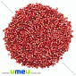 Бісер китайський рубка, 2,2 мм, Червоний блискучий (BIS-026177)