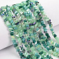 Намистини скляні скол (крихта), 6 мм, Зелені (BUS-044142)