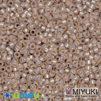 Бісер японський Miyuki круглий RR 11/0 №579, Рожево-бежевий (BIS-039963)