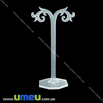 Підставка під сережки, 15х8 см, Прозора (UPK-004001)