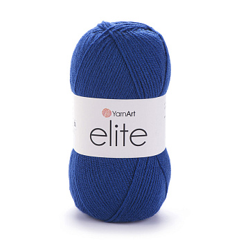 Пряжа YarnArt Elite 100 г, 300 м, Синя 209 (YAR-029629)