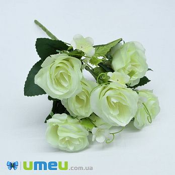 Букет троянд, 33 см, Молочний (DIF-044935)
