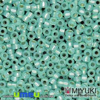 Бісер японський Miyuki круглий RR 11/0 №571, Бірюзовий (BIS-036694)