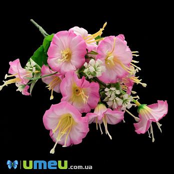 Букет барвинка, 33 см, Розовый (DIF-047873)