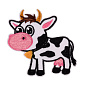 Аплікація на клейовій основі Корова, 7,5х7,5 см (APL-055116)
