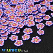 Слайси FIMO Квітка бузкова, 5 мм (DIF-044232)