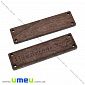 Бирка дерев'яна «Hand made», 63х17 мм, Коричнева (PUG-032946)