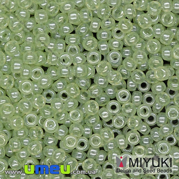 Бісер японський Miyuki круглий RR 11/0 №371, Салатовий (BIS-036679)
