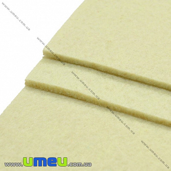 Фетр 2 мм, 30х30 см, 246 Кремовий (FLT-027434)