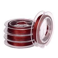 Біжутерний тросик, 0,38 мм, Червоний (LES-055225)