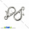 /p2688-zamok-karabin-10x6-mm-temnoe-serebro/