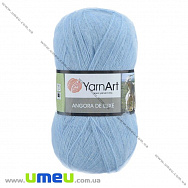 Пряжа YarnArt Angora De Luxe 100 г, 520 м, Блакитна 215 (YAR-029532)